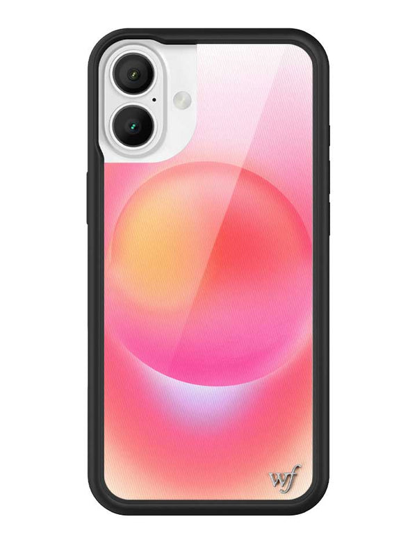 Wildflower Hot Pink Aura iPhone 16 Plus Case