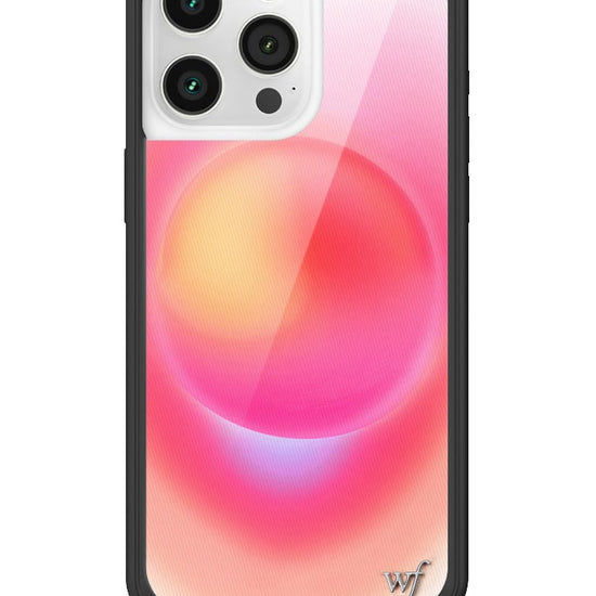 Wildflower Hot Pink Aura iPhone 16 Pro Max Case