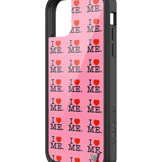 Wildflower iPhone case 11 I Heart Me Red Pink Cute