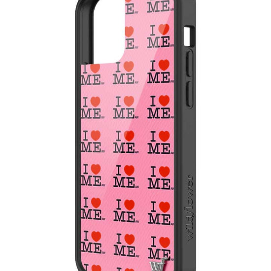 Wildflower iPhone case 12/12 Pro I Heart Me Red Pink Cute