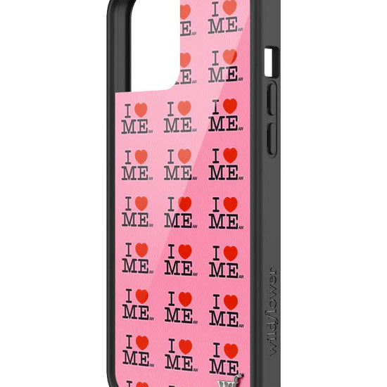 Wildflower iPhone case 12 Pro Max I Heart Me Red Pink Cute