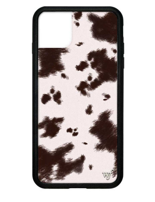 wildflower cowhide iphone 11 pro max case