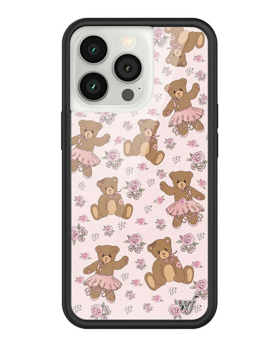 wildflower beary ballet iphone 13 pro case