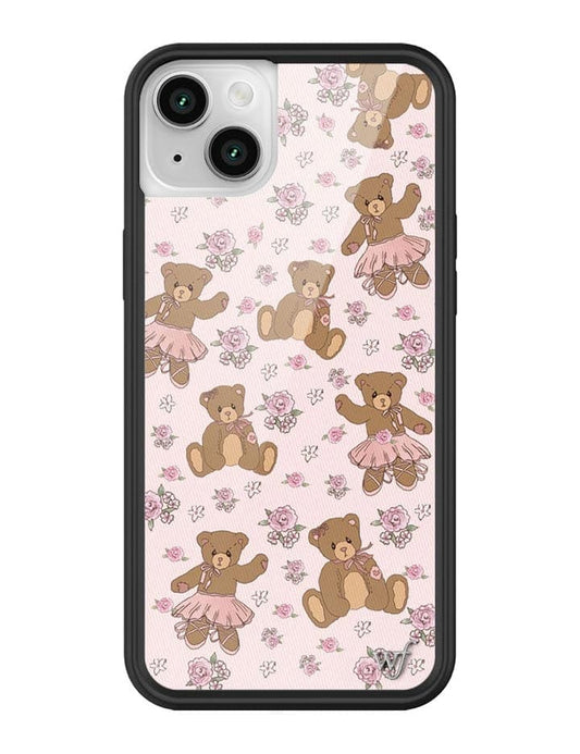 wildflower beary ballet iphone 14 case