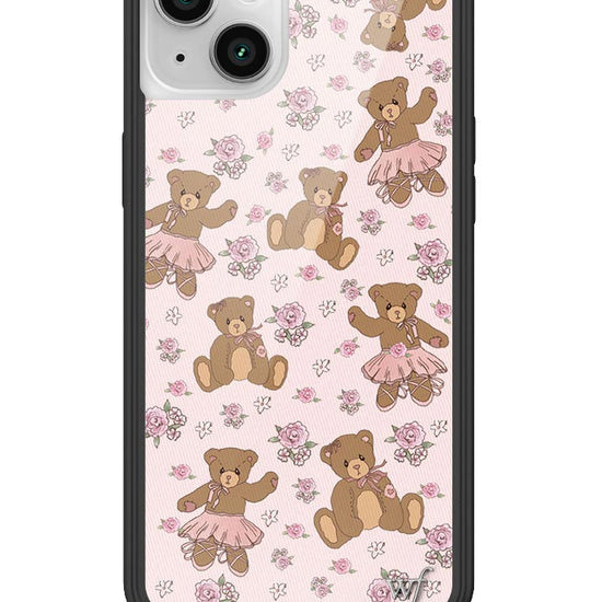 Wildflower Beary Ballet iPhone 14 Plus Case