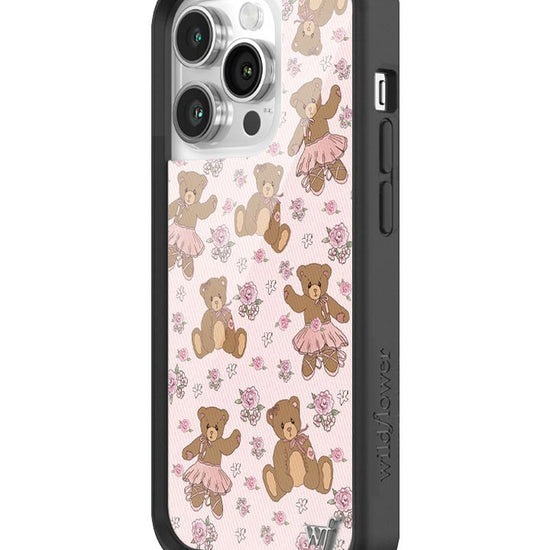 Wildflower Beary Ballet iPhone 14 Pro Case