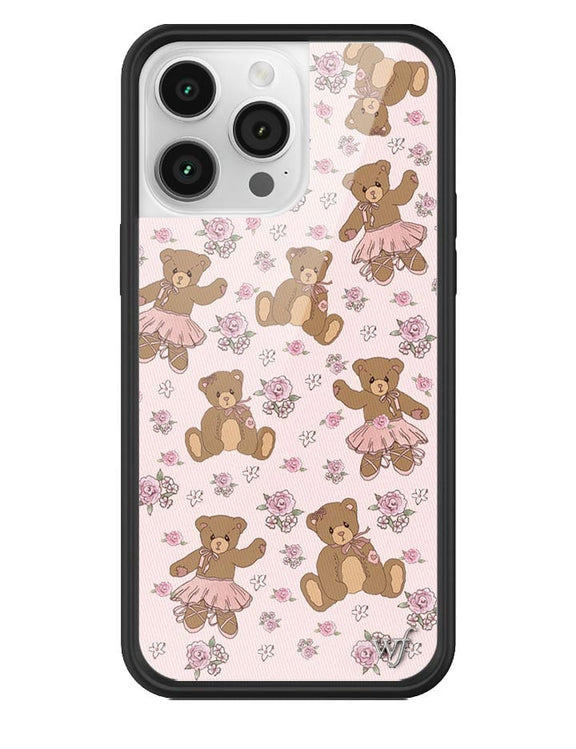 Wildflower Beary Ballet iPhone 14 Pro Max Case Wildflower Cases