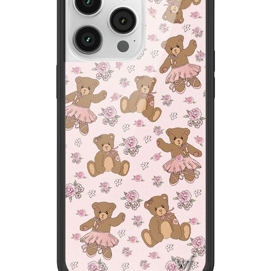 Wildflower Beary Ballet iPhone 14 Pro Max Case