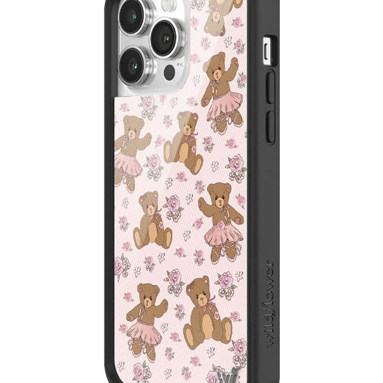 Wildflower Beary Ballet iPhone 14 Pro Max Case