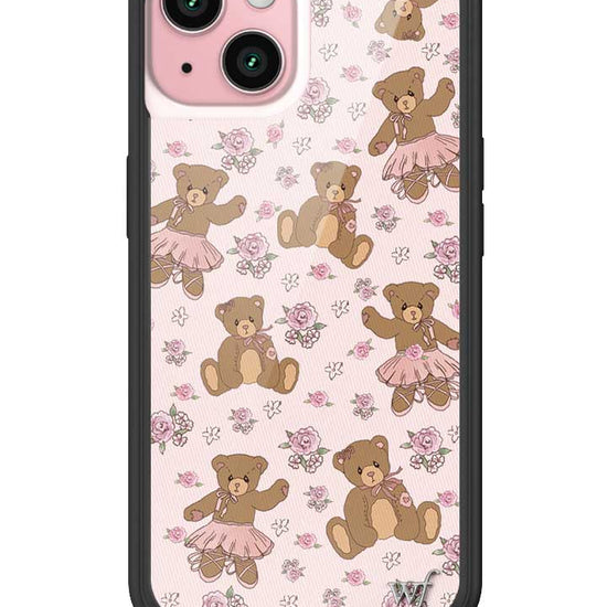 Wildflower Bear-y Ballet iPhone 15 Case