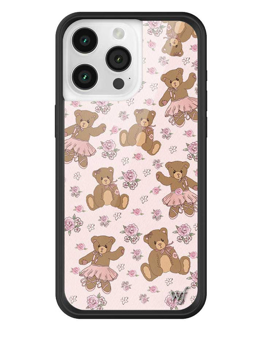 wildflower beary ballet iphone 15 pro max case