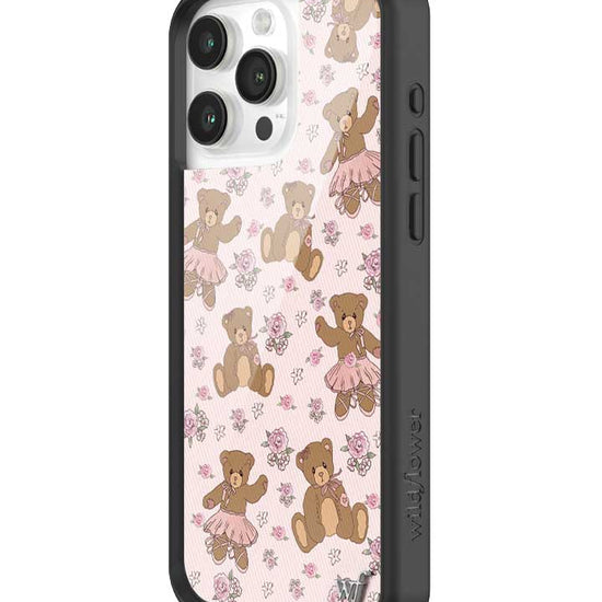 wildflower beary ballet iphone 15 pro max case