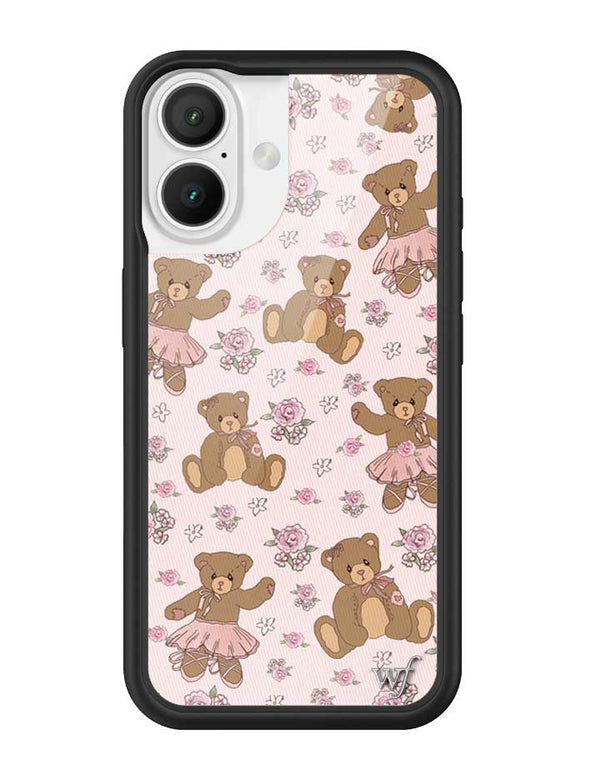 Wildflower Bear-y Ballet iPhone 16 Case