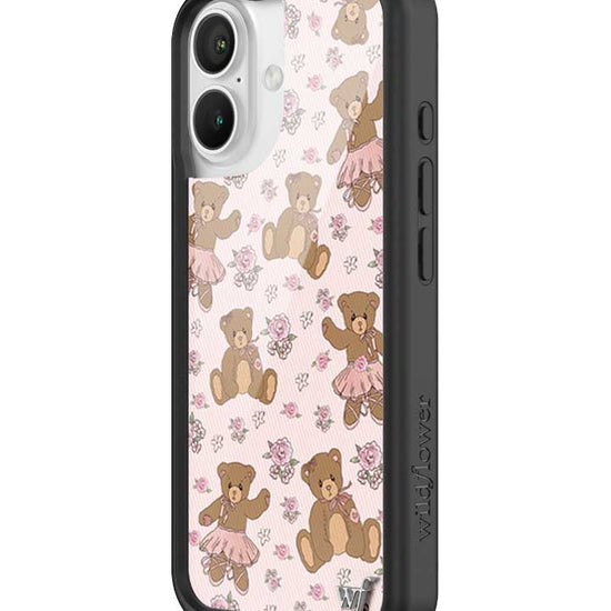 Wildflower Bear-y Ballet iPhone 16 Case