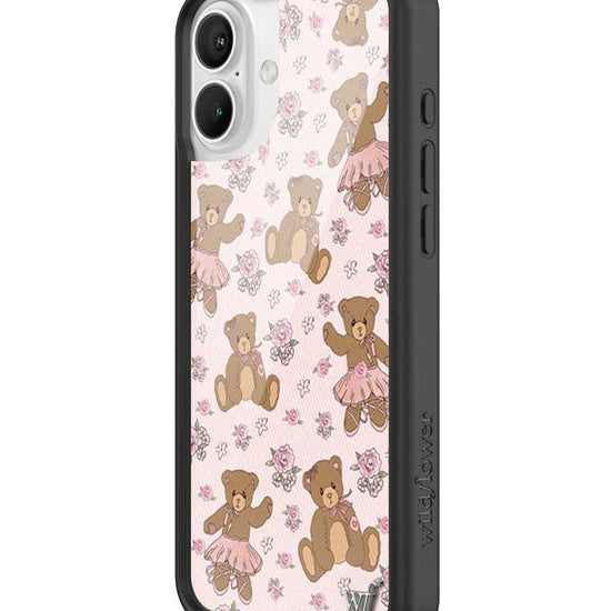 Wildflower Bear-y Ballet iPhone 16 Plus Case