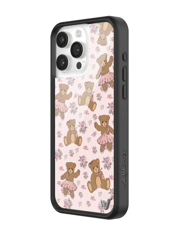 Wildflower Bear-y Ballet iPhone 16 Pro Max Case