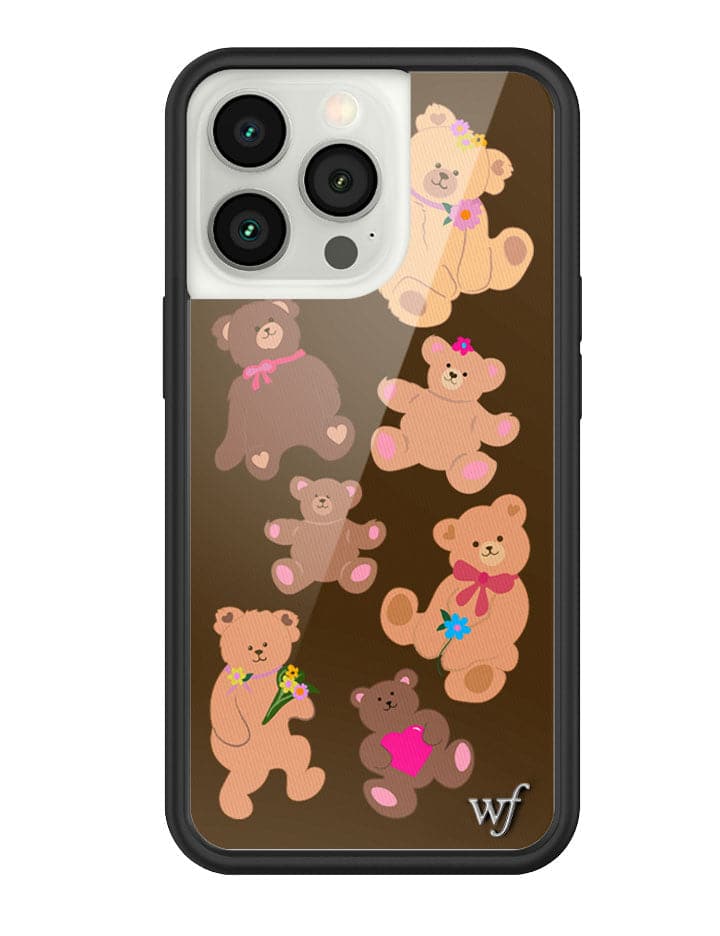 Wildflower Bear-y Cute iPhone 13 Pro Case