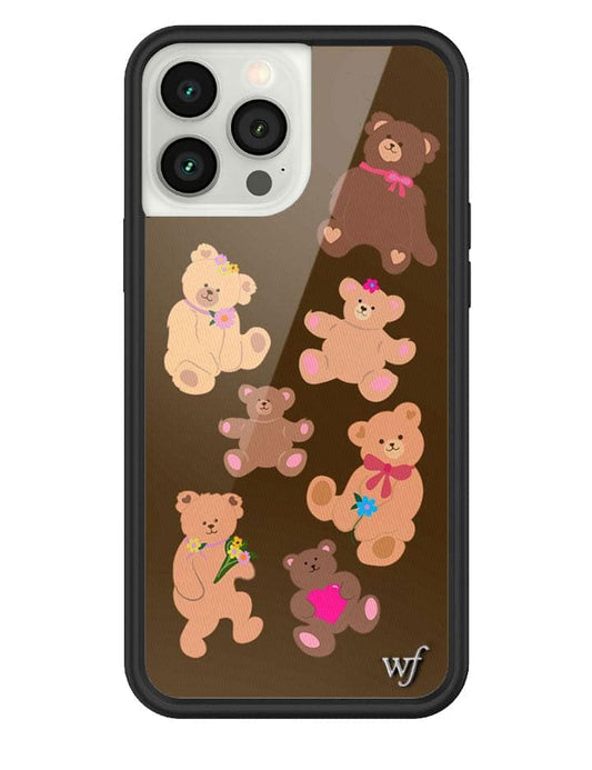 Wildflower Bear-y Cute iPhone 13 Pro Max Case