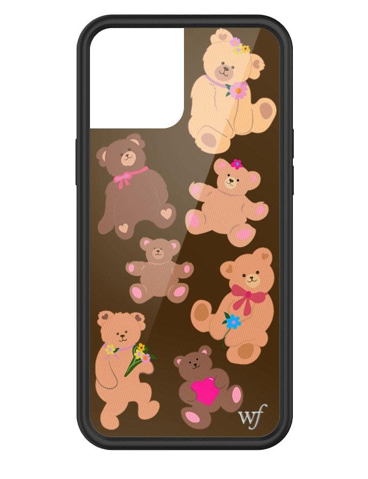 Wildflower Bear-y Cute iPhone 12 Pro Max Case