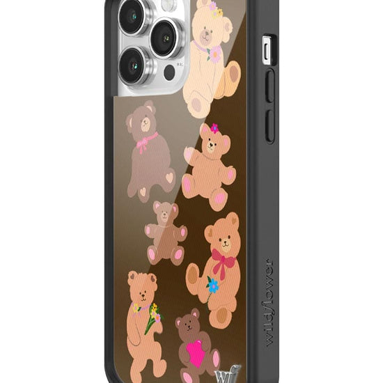 Wildflower Bear-y Cute iPhone 13 Pro Case