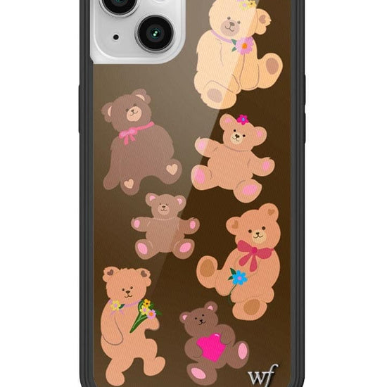 Wildflower Bear-y Cute iPhone 14 Plus Case