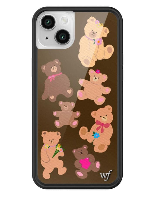 Wildflower Bear-y Cute iPhone 14 Plus Case