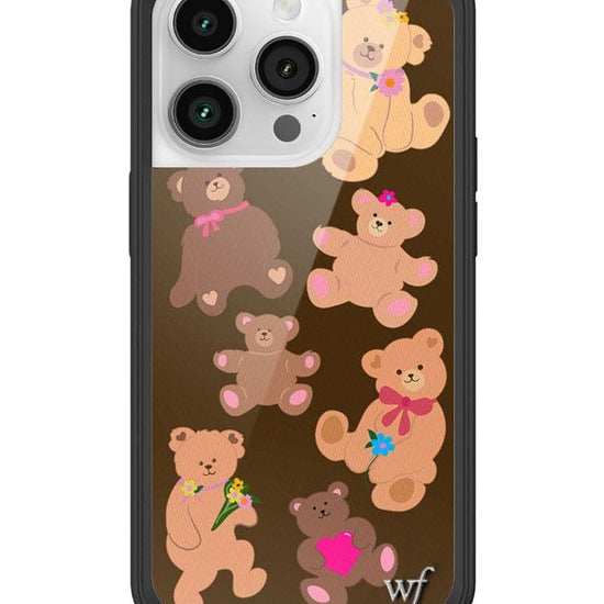 Wildflower Bear-y Cute iPhone 14 Pro Case