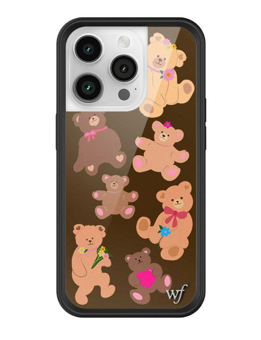 wildflower beary cute iphone 14 pro