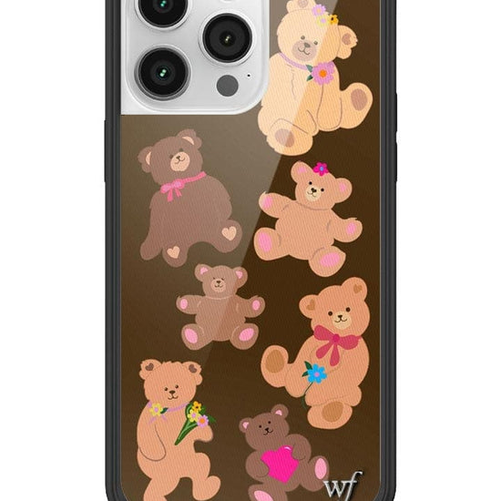 Wildflower Bear-y Cute iPhone 14 Pro Max Case