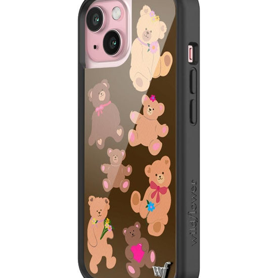 Wildflower Bear-y Cute iPhone 15 Case