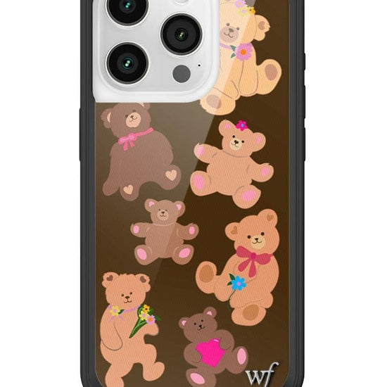 Wildflower Bear-y Cute iPhone 15 Pro Case