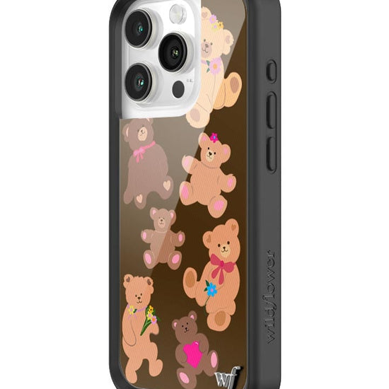 Wildflower Bear-y Cute iPhone 15 Pro Case