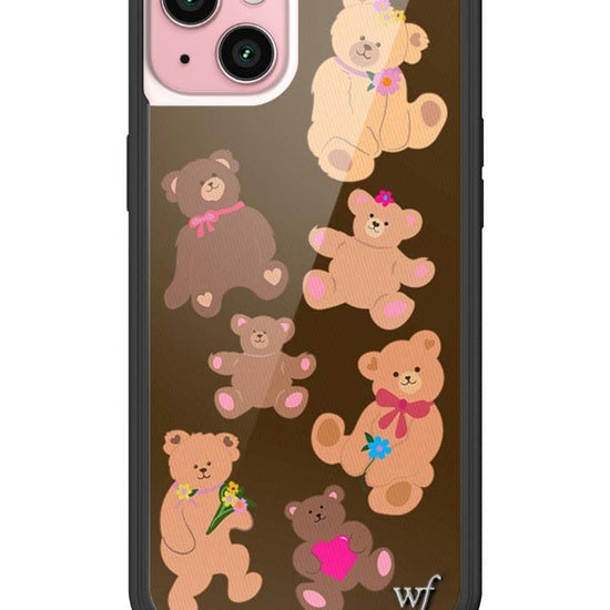 Wildflower Bear-y Cute iPhone 15 Plus Case