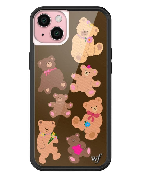 wildflower beary cute iphone 15 plus