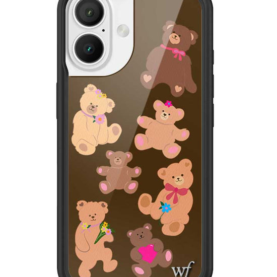 Wildflower Beary Cute iPhone 16 Case