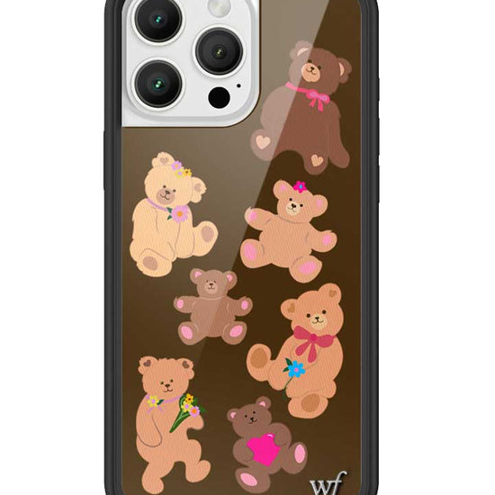 Wildflower Beary Cute iPhone 16 Pro Max Case