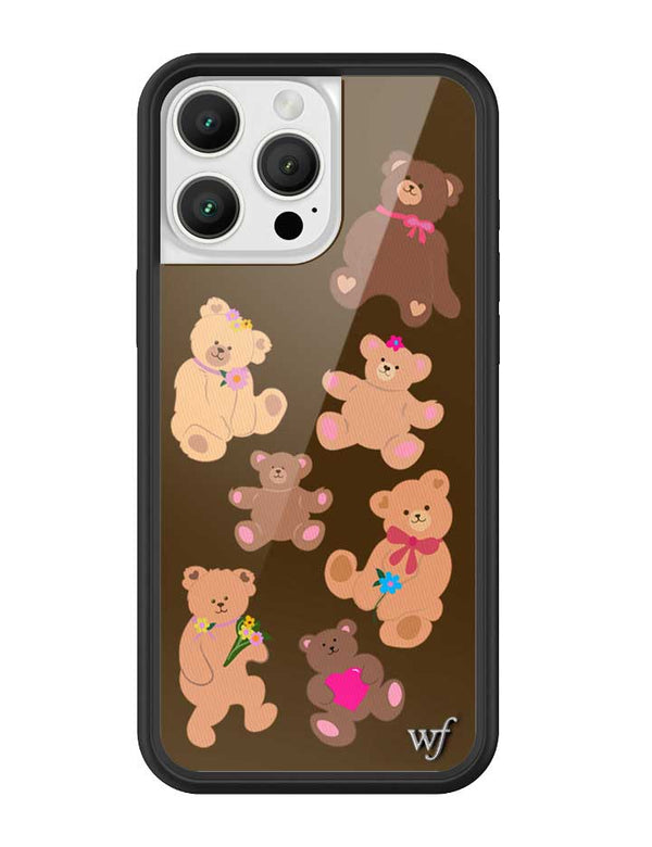 Wildflower Beary Cute iPhone 16 Pro Max Case