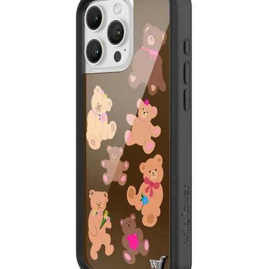 Wildflower Beary Cute iPhone 16 Pro Max Case