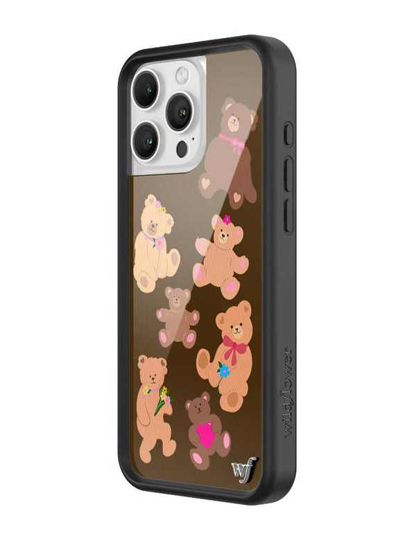 Wildflower Beary Cute iPhone 16 Pro Max Case