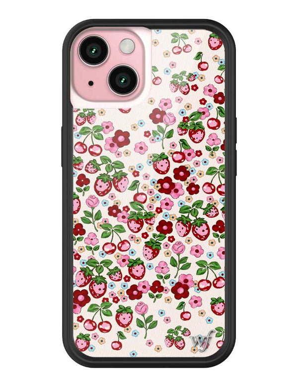 Wildflower iPhone case 15 Berry World Berries Cute