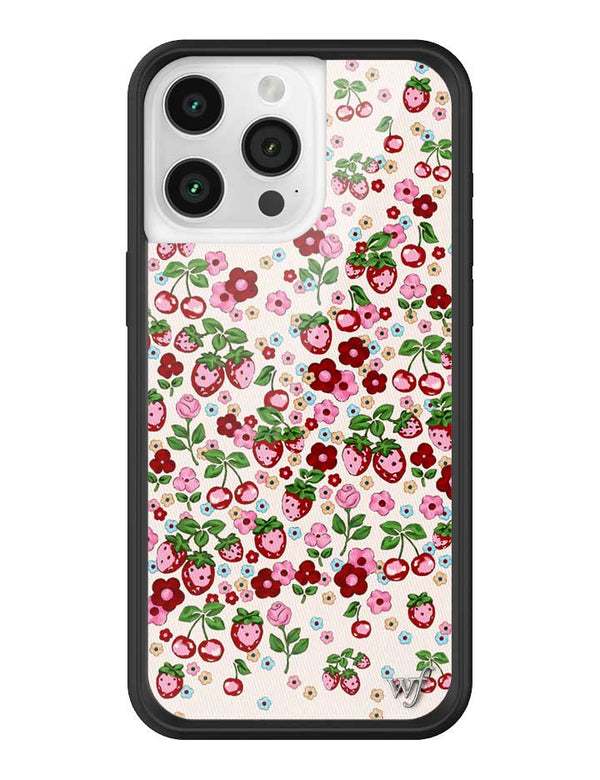 Wildflower iPhone case 15 Pro Max Berry World Berries Cute