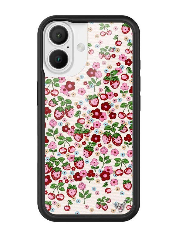 Wildflower iPhone case 16 Berry World Berries Cute