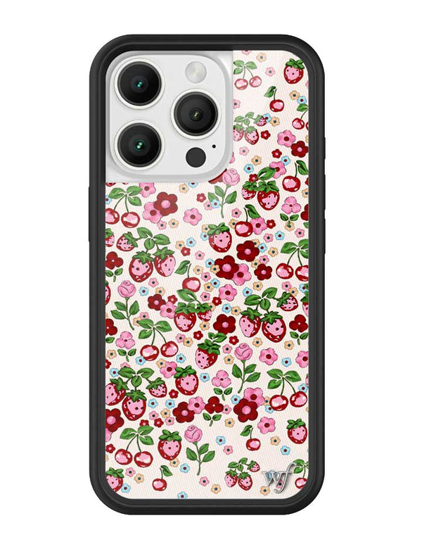 Wildflower iPhone case 16 Pro Berry World Berries Cute