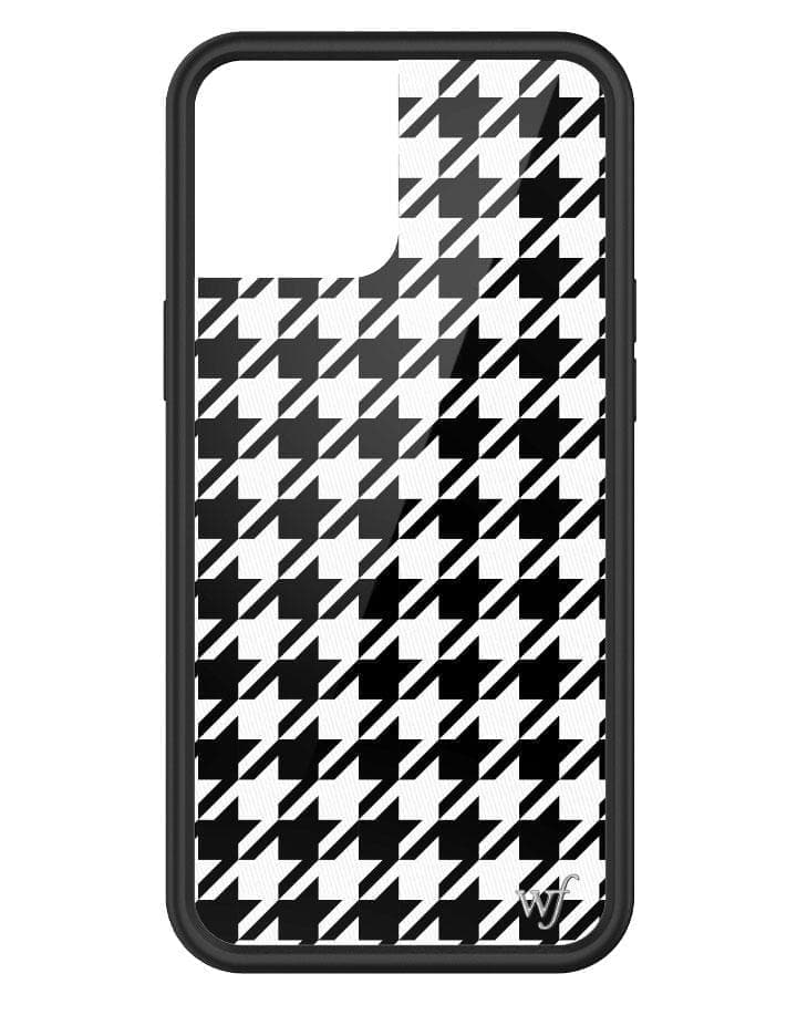 Wildflower Houndstooth iPhone 12 Pro Max Case