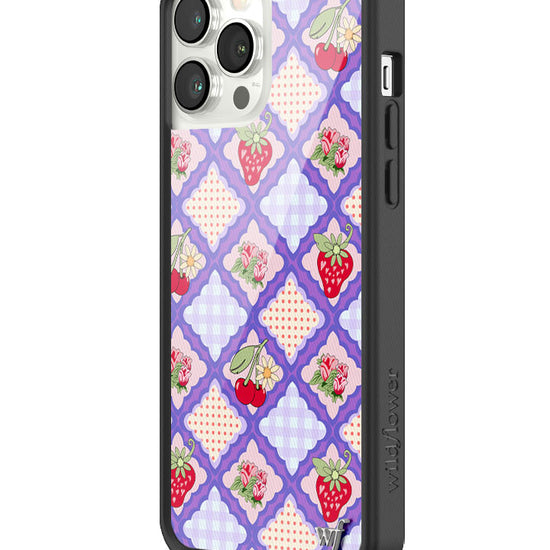 Wildflower Berry Jam iPhone 13 Pro Max Case