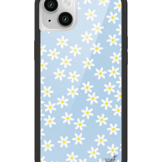 Wildflower iPhone case 13 Blue Daisy Flower Yellow Cute