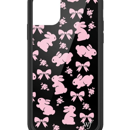 Wildflower Pink Bunnies iPhone 11 Case