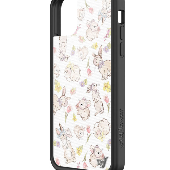 Wildflower Bunnies In Bonnets iPhone 11 Case