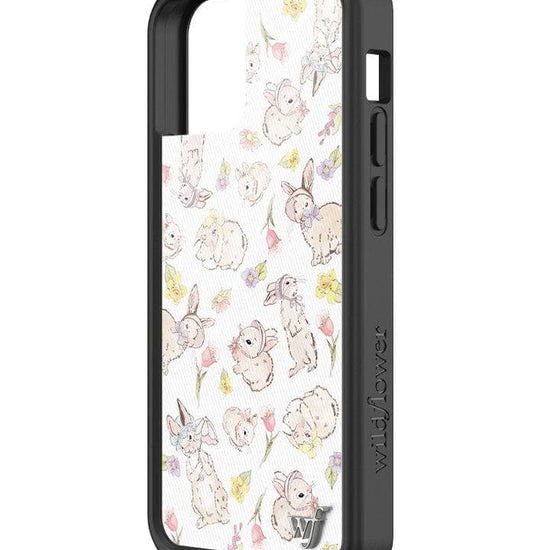 Wildflower Bunnies In Bonnets iPhone 13 Mini Case