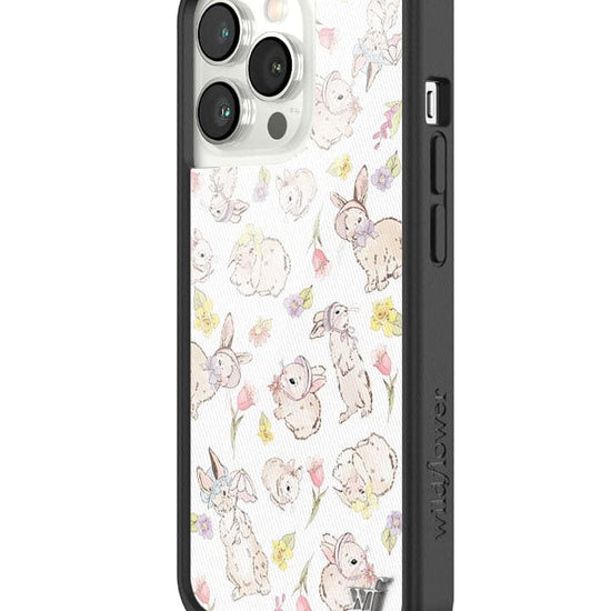 Wildflower Bunnies In Bonnets iPhone 13 Pro Case